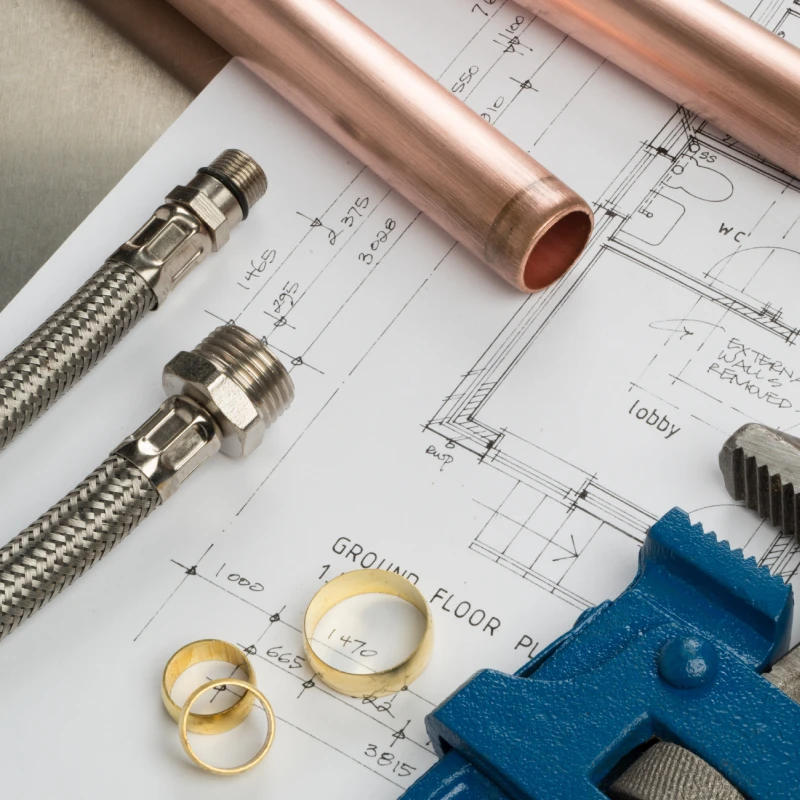 plumbing new construction tab